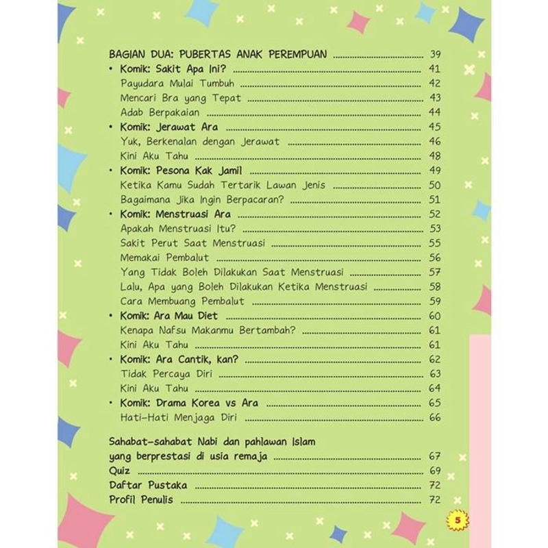 Product image Gema Insani - Buku Komik Puber Siapa Takut 28 x 21 cm