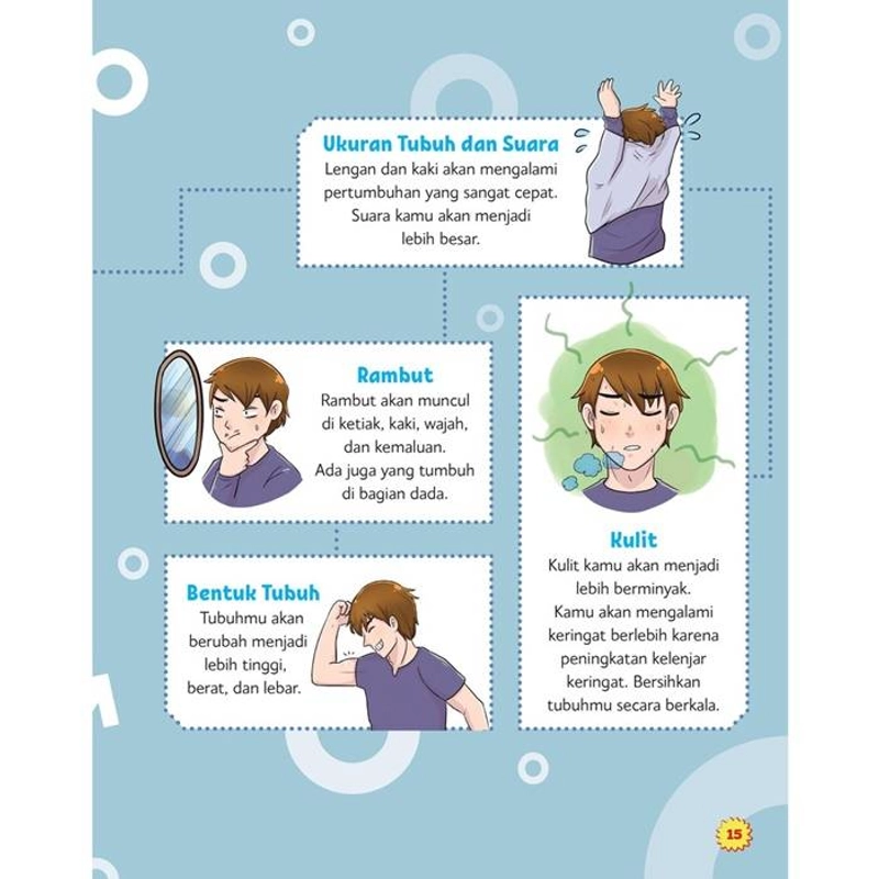 Product image Gema Insani - Buku Komik Puber Siapa Takut 28 x 21 cm