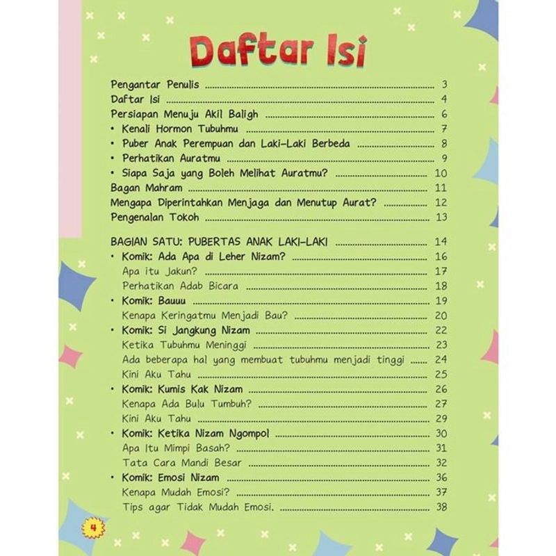 Product image Gema Insani - Buku Komik Puber Siapa Takut 28 x 21 cm