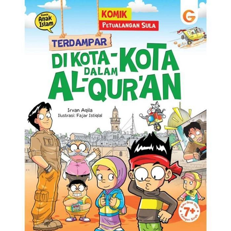 Product image Gema Insani - Buku Petualangan Sula Terdampar di Kota-Kota Dalam Al-Quran 24 x 19 cm Komik