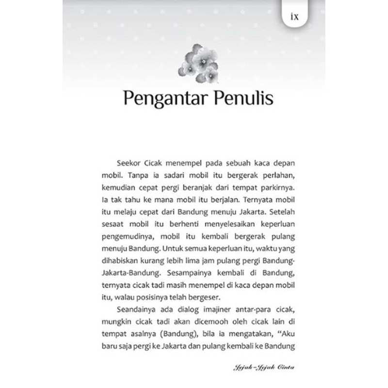 Product image Gema Insani Buku Jejak - Jejak Cinta 18.3 x 12.3 cm
