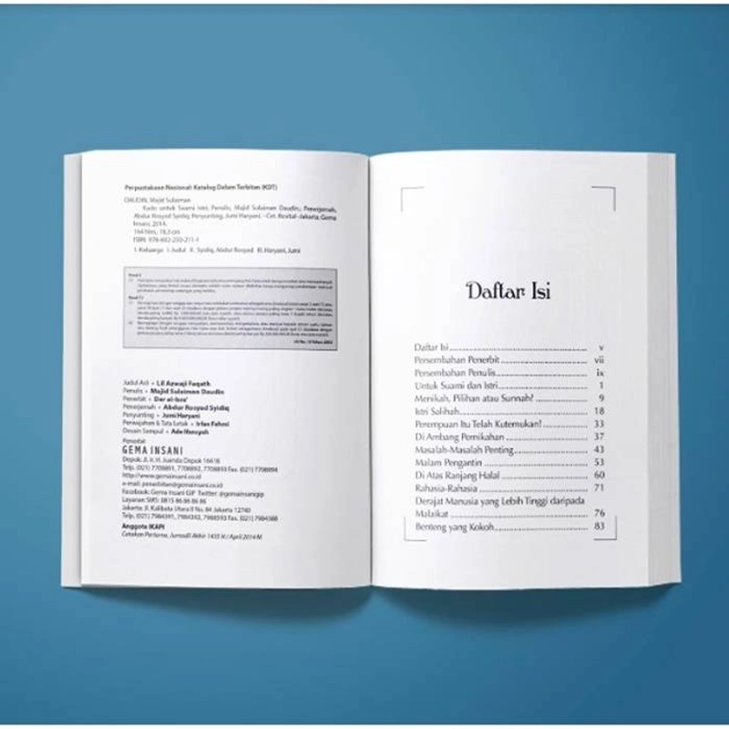 Product image Gema Insani Buku Kado Untuk Suami Istri 18.3 x 12.3 cm