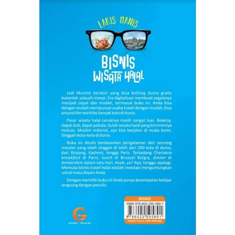 Product image Gema Insani Buku Laris Manis Bisnis Wisata Halal 20.5 x 14.5  cm