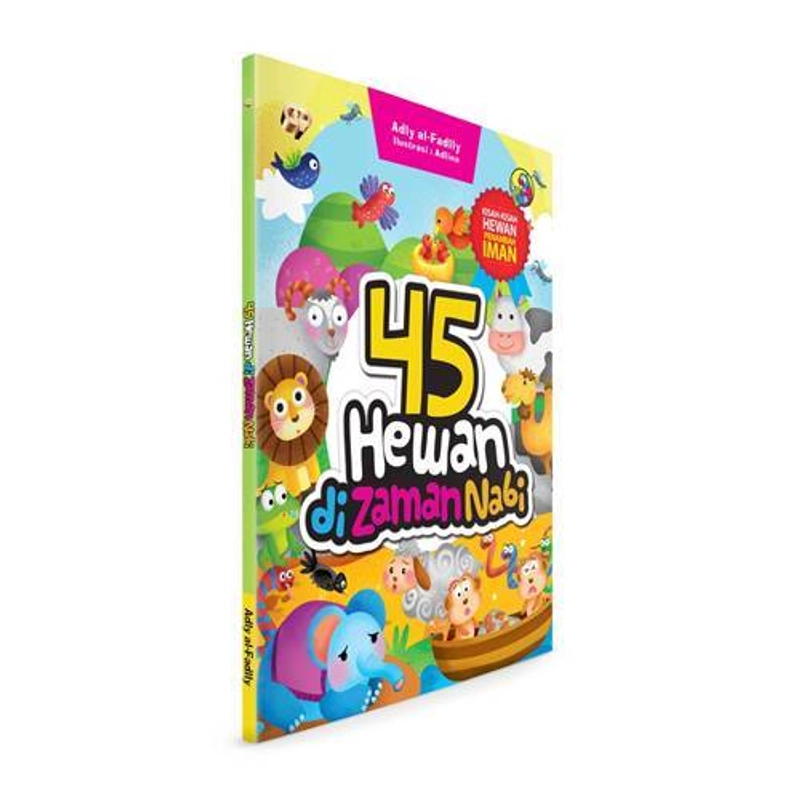 Product image Gema Insani 45 Hewan di Zaman Nabi Kisah-Kisah Hewan Penambah Iman 28 x 21 cm SC