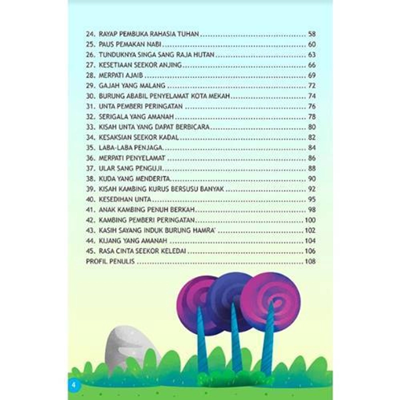 Product image Gema Insani 45 Hewan di Zaman Nabi Kisah-Kisah Hewan Penambah Iman 28 x 21 cm SC