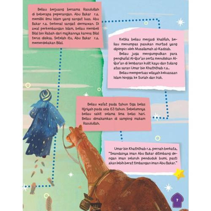 Product image Gema Insani Kisah Hebat 70 Sahabat Rasul SC 28 x 21 cm
