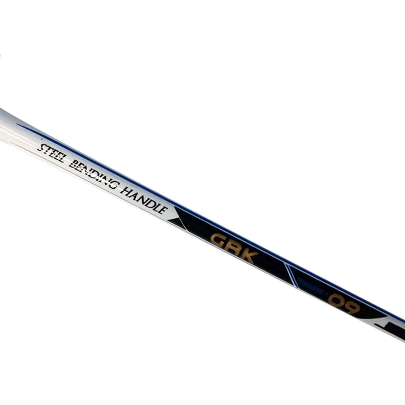 Product image Girik - Raket Badminton GRK 09 SERIES Original 1 in 1 G4U White With Blue stripes