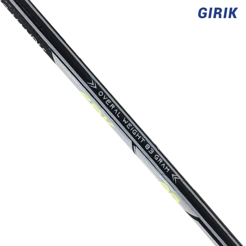 Product image Girik - Raket Badminton GRK 09 SERIES Original 1 in 1 G4U White With Blue stripes