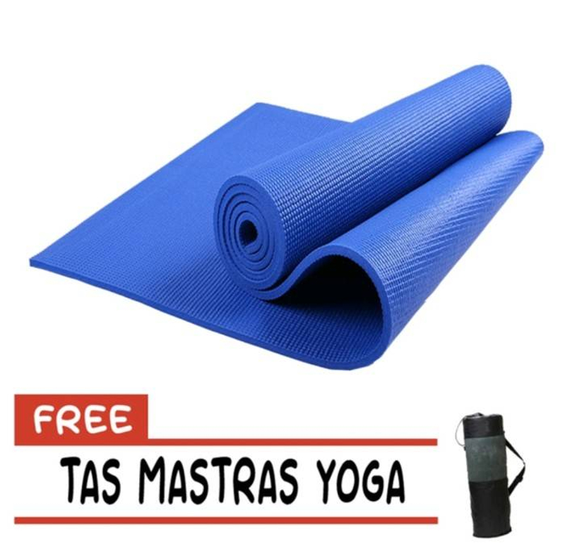 Product image Girik - Yoga and Pilates Matras Original Anti Slip 172 x 61cm Biru