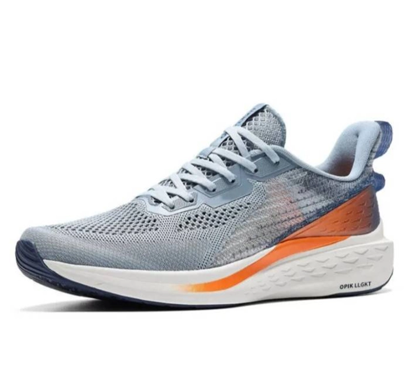 Product image Girik - Fashion Lifestyle Shoes For Men Original Sepatu Fashion Style Lari 44 Grey Orange