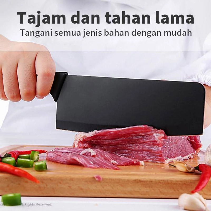 Product image GM Bear Set Pisau Dapur isi 5pcs Hitam 1083-Pisau Set 5 pcs Black