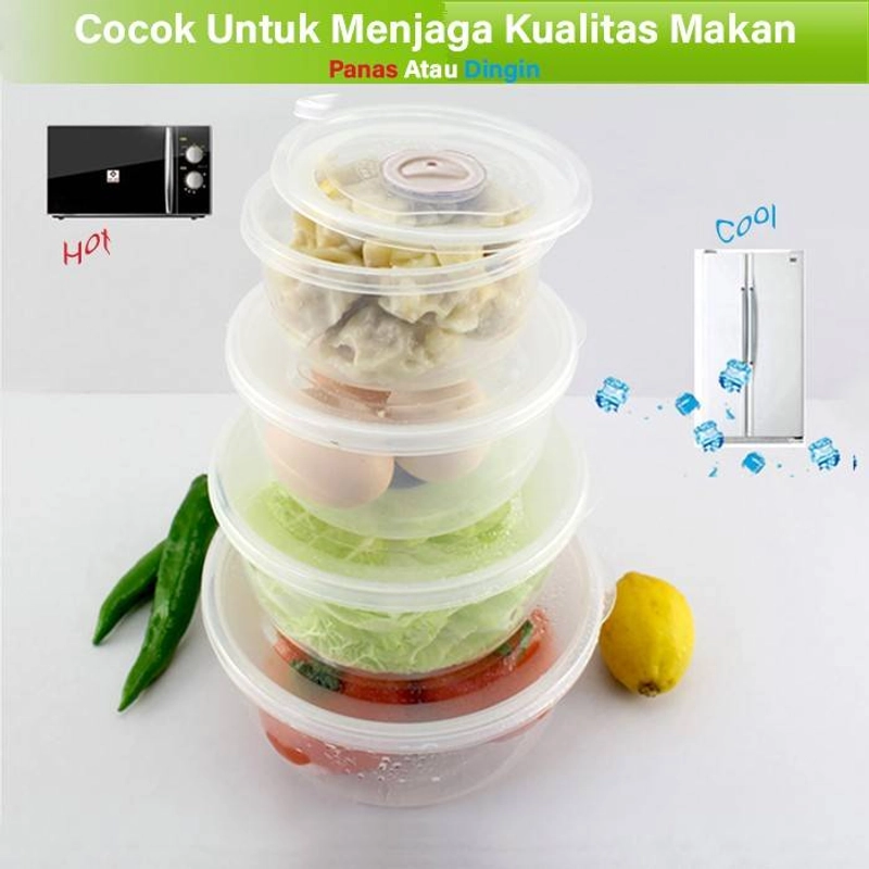 Product image GM Bear Set Kotak Makan 1236-Lunch Storage Food Container Box Set