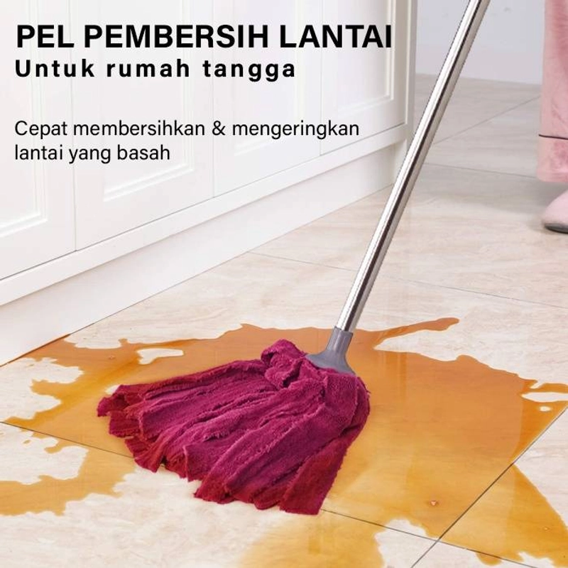 Product image GM Bear Alat Pel Pembersih Lantai 1379 - Strip Mop 120 cm Random