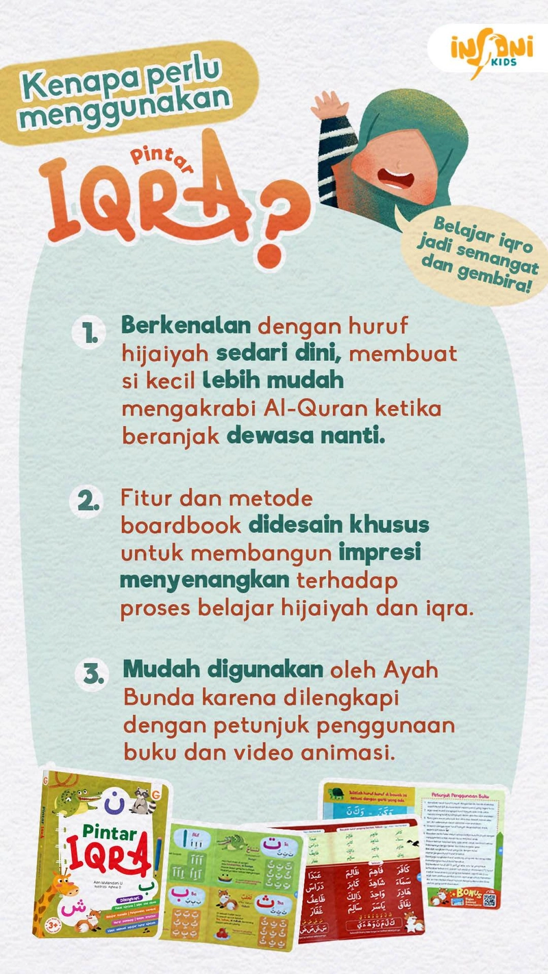 Product image Gema Insani - Boardbook Pintar Iqra 1