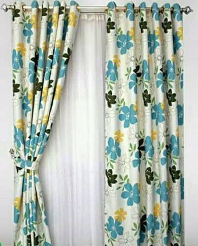 Product image Gorden Sahabat - Gorden Minimalis Bunga 140 x 200 Cm Tosca