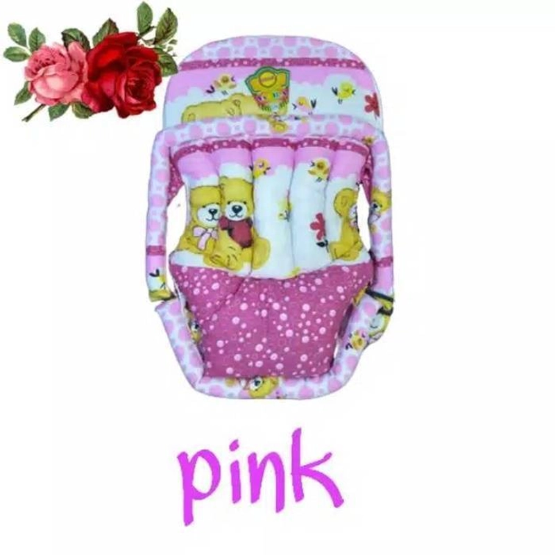 Product image Gorden Sahabat - Gendongan Bayi Depan Bordir Beruang 54 Cm Pink