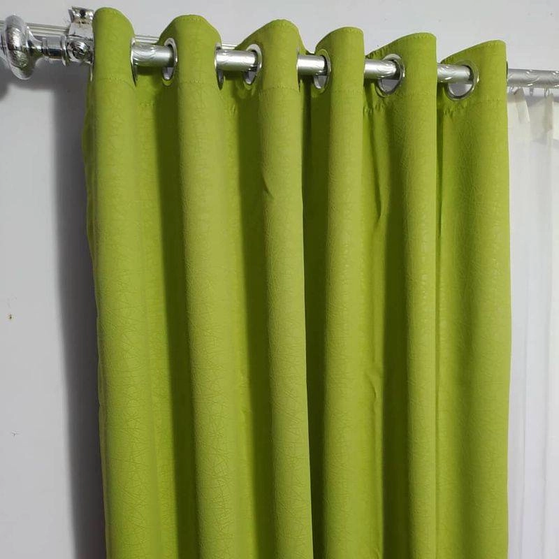 Product image Gorden Sahabat - Blackout Polos Import Smokring Polos L140cm P240cm Lime