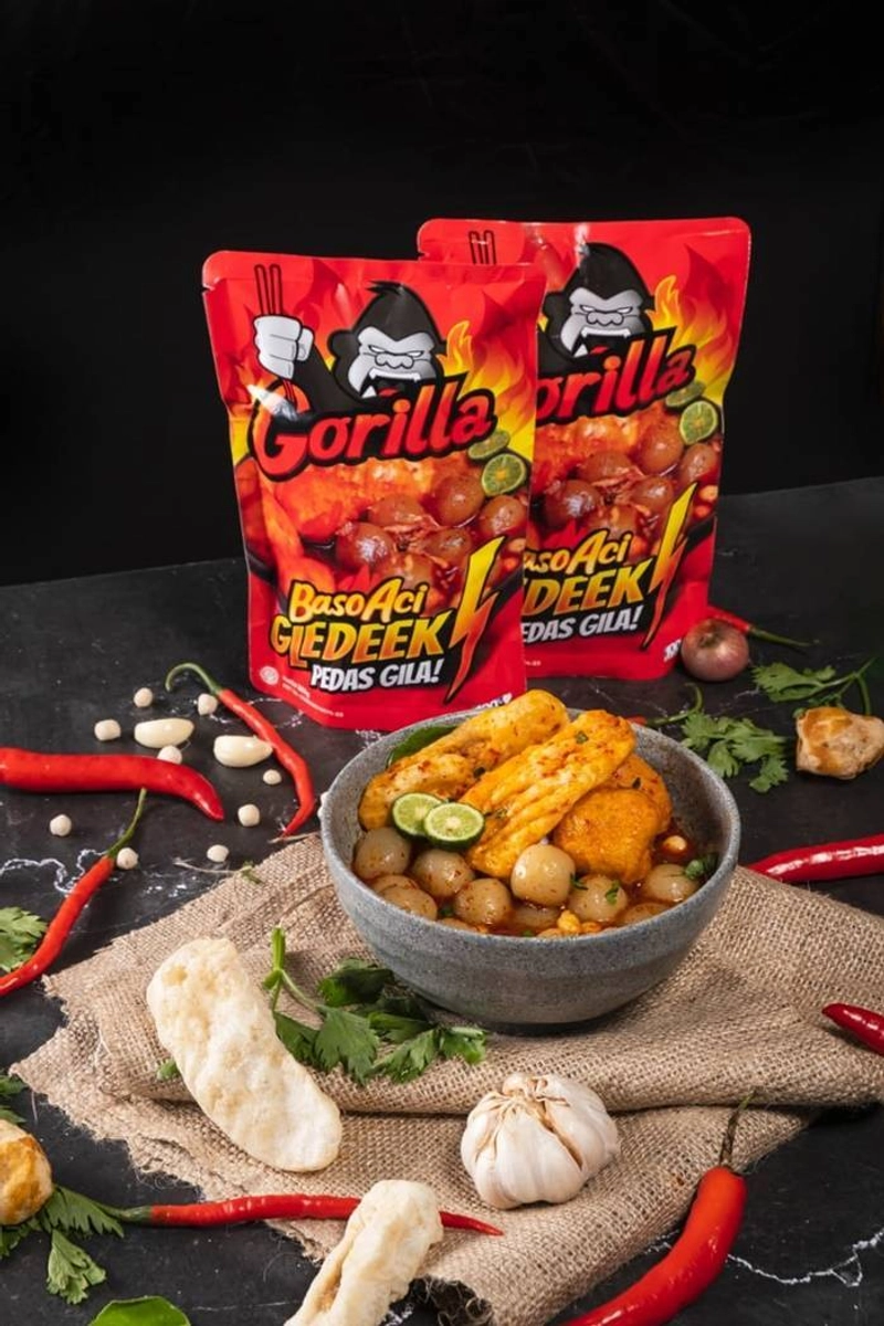 Product image Gorilla Baso Aci Gledeek 200 Gr Gledeek