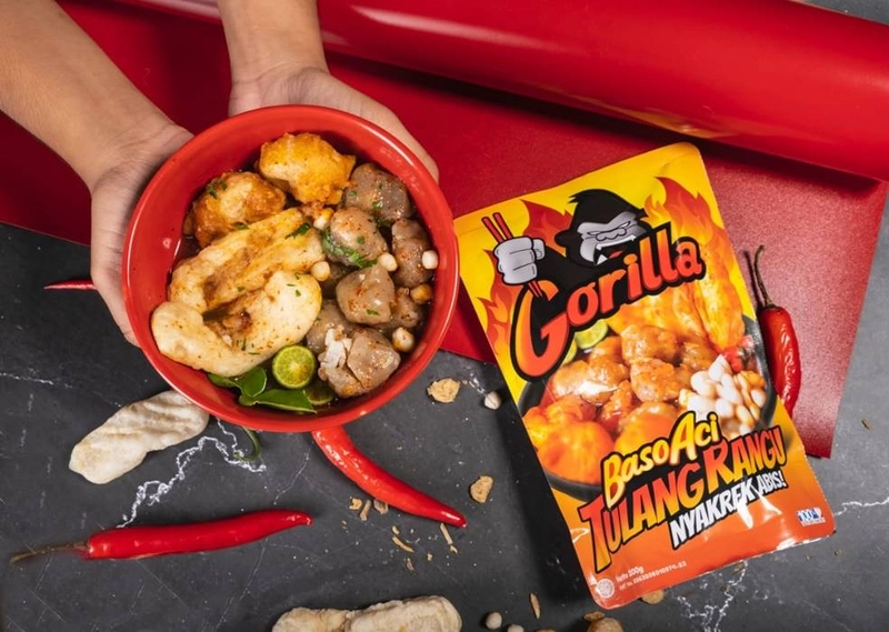 Product image Gorilla Baso Aci Tulang Rangu 200 Gr Tulang Rangu