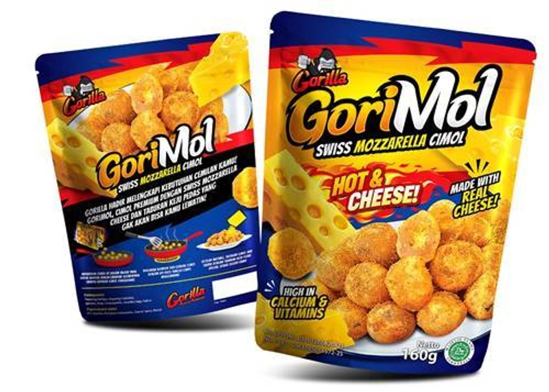 Product image Gorilla Cimol Mozarella GoriMol 160 Gr Swiss Mozarella Cimol