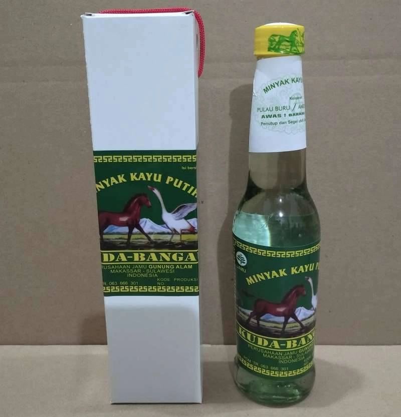 Product image Halal Store 5F Bin Mouiz - Minyak Kayu Putih Kuda Bangau 100ml Kayu Putih