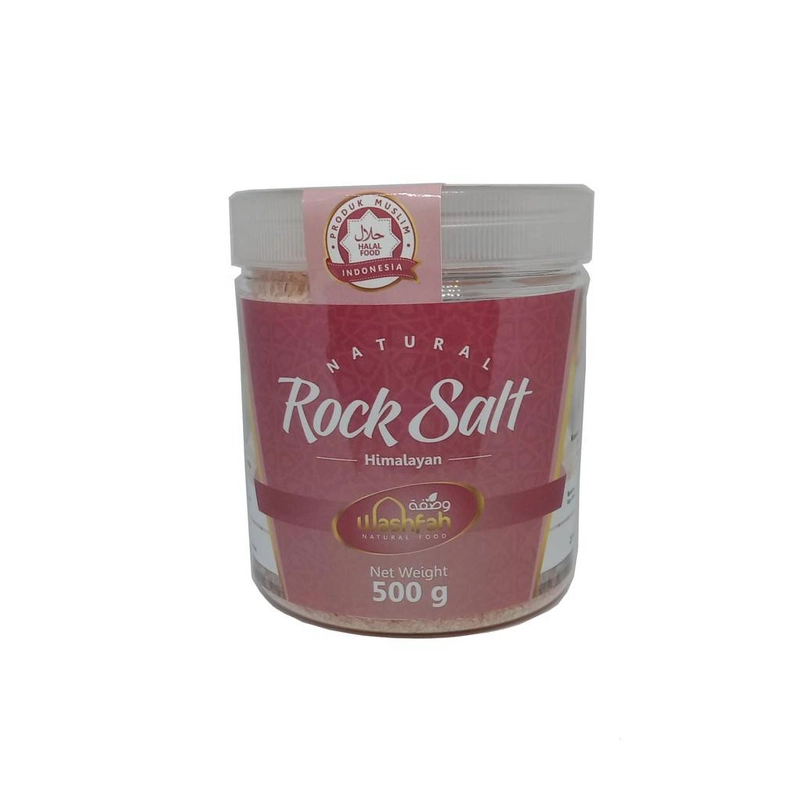 Product image Halal Store 5F Bin Mouiz - Washfah Garam Himalayan 500gr Natural Rock Salt