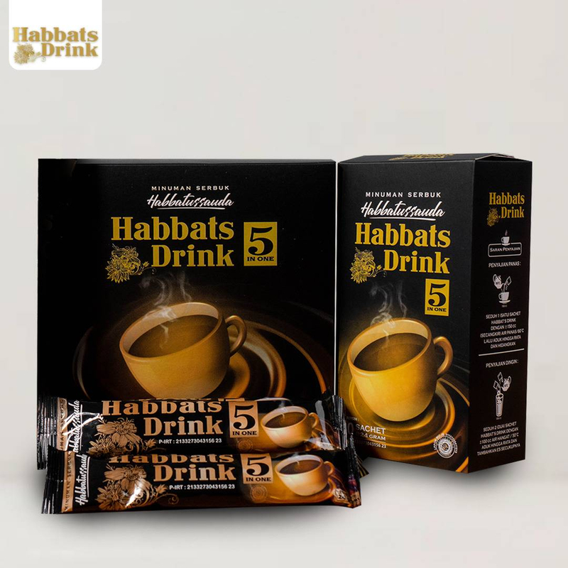 Product image Habbats Drink - Habbats Drink Isi 30 Sachet 850g Manis