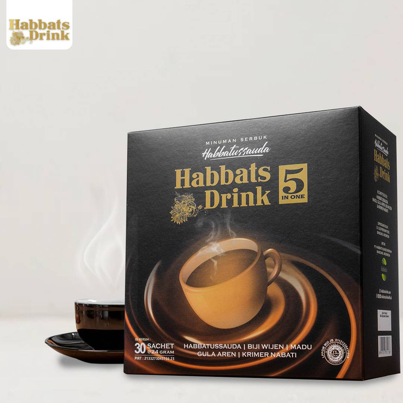 Product image Habbats Drink - Habbats Drink Isi 30 Sachet 850g Manis