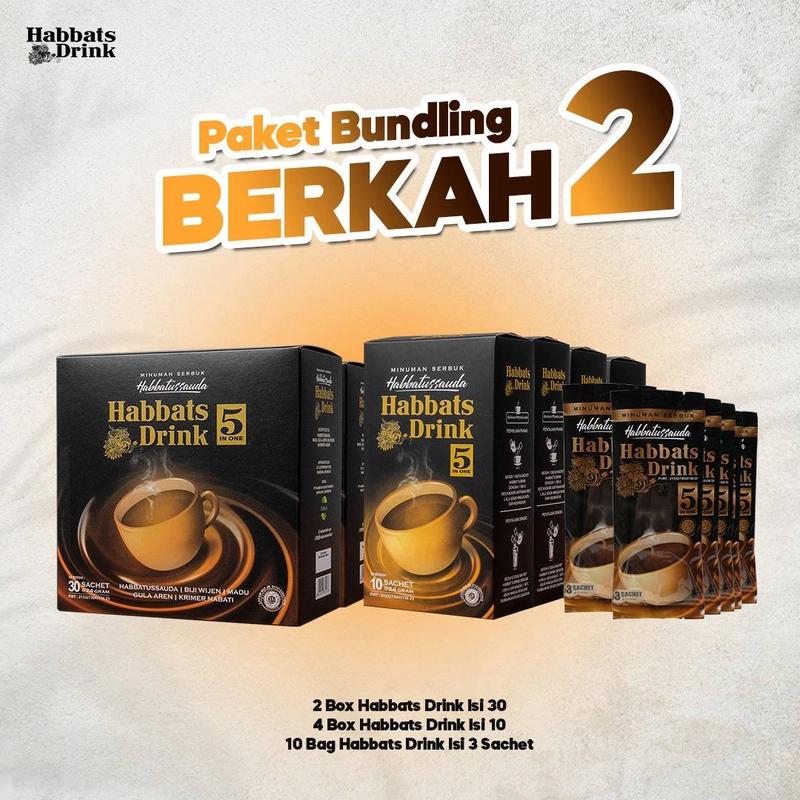 Product image Habbats Drink - PAKET BUNDLING BERKAH 2