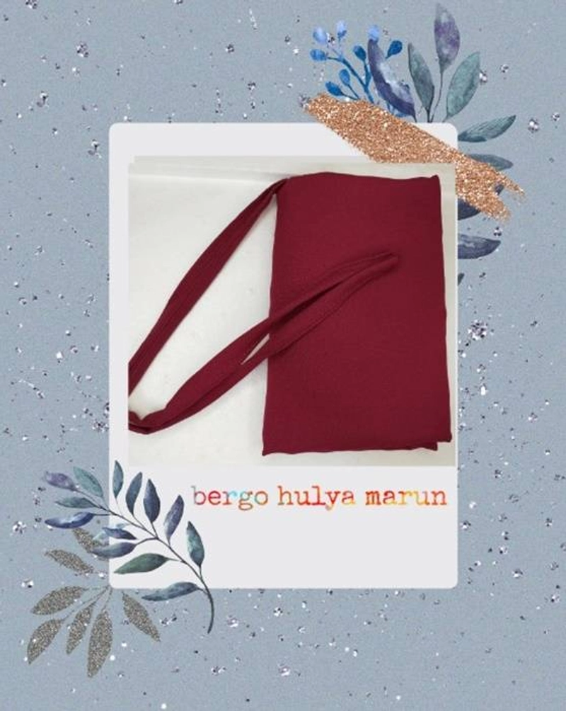 Product image Halika  - Bergo Hulya Allsize Maroon