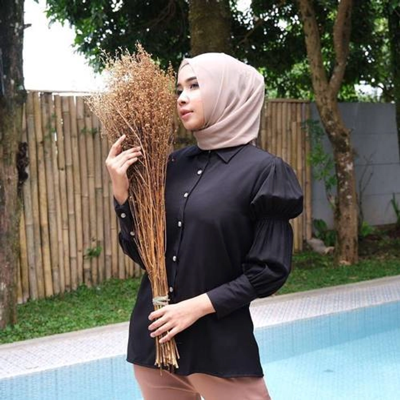Product image Halika - Atasan Wanita Ahladita Top All Size Hitam