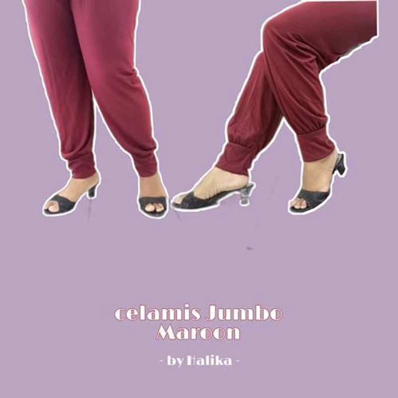 Product image Halika - Celana Dalaman Gamis Celamis Standart Standart Marun