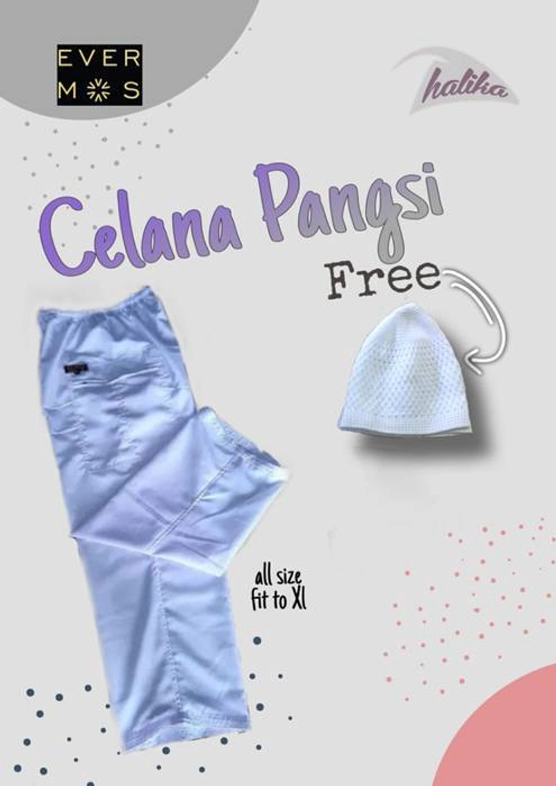 Product image (Bundling Buy 10 Get 1 Free) Halika - Celana Sirwal/Pangsi All Size Random