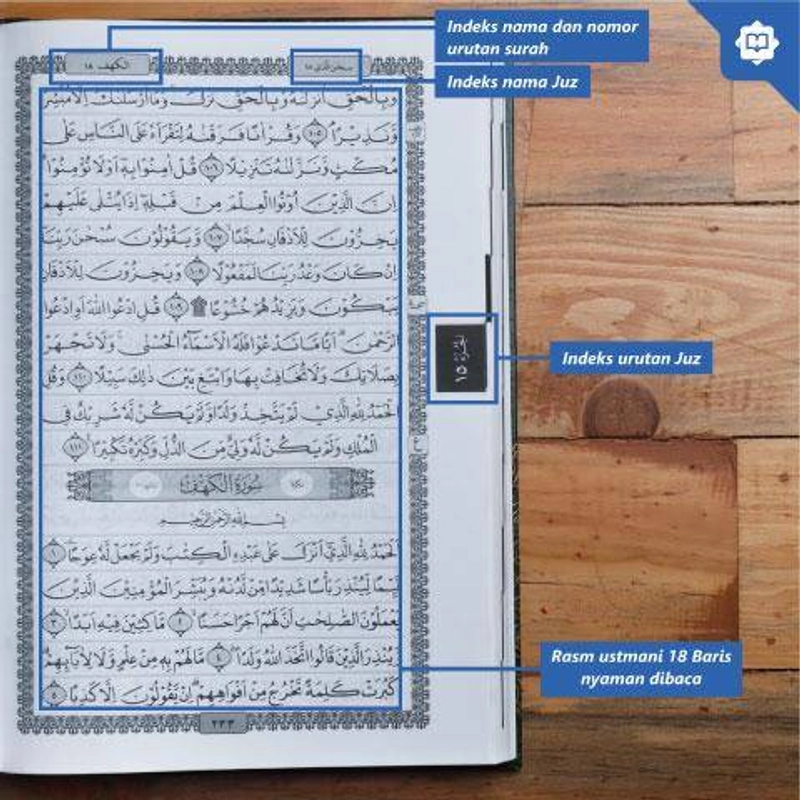 Product image Halim Quran - Gerakan Wakaf Al-Quran Al Alim B5 1 pcs Random