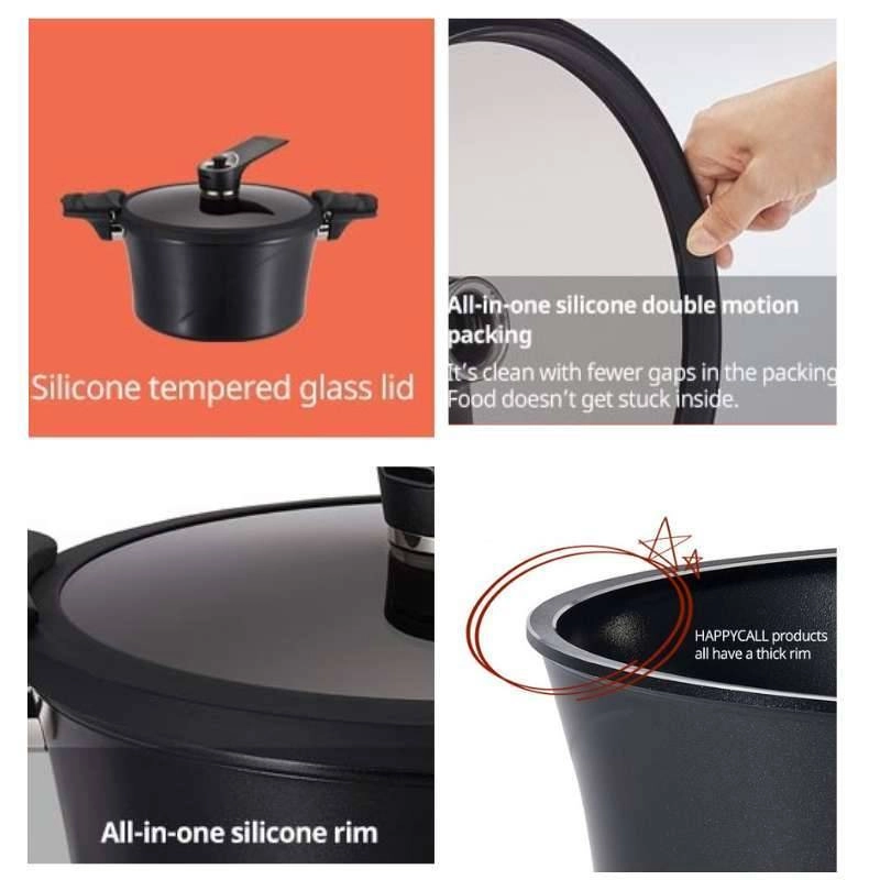Product image HAPPYCALL VACUUM POT ZIN IH 28CM HIGH 3003-1299 all variant all variant