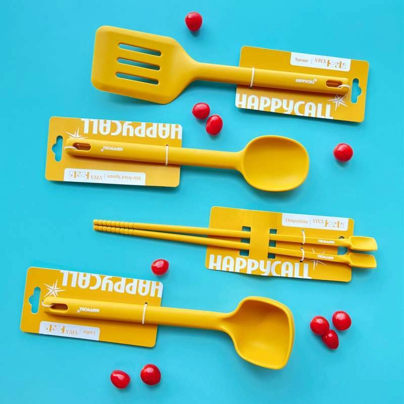 Product image HC VIVA SILICON STIR FRIED SPOON MUSTARD 4004-1133 all variant all variant