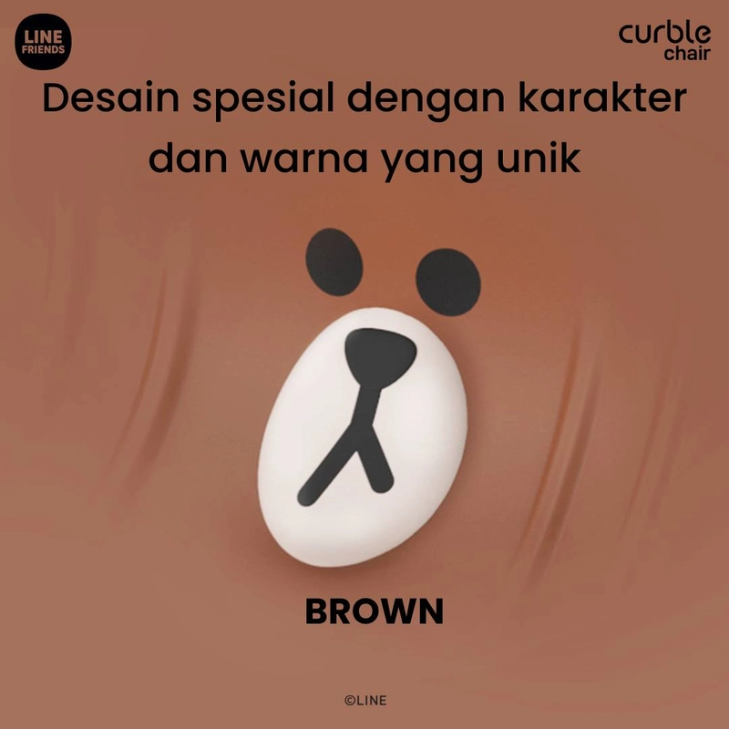 Product image Curble Chair LINE&FRIENDS Series - Sally (LIMITED EDITION) all variant all variant