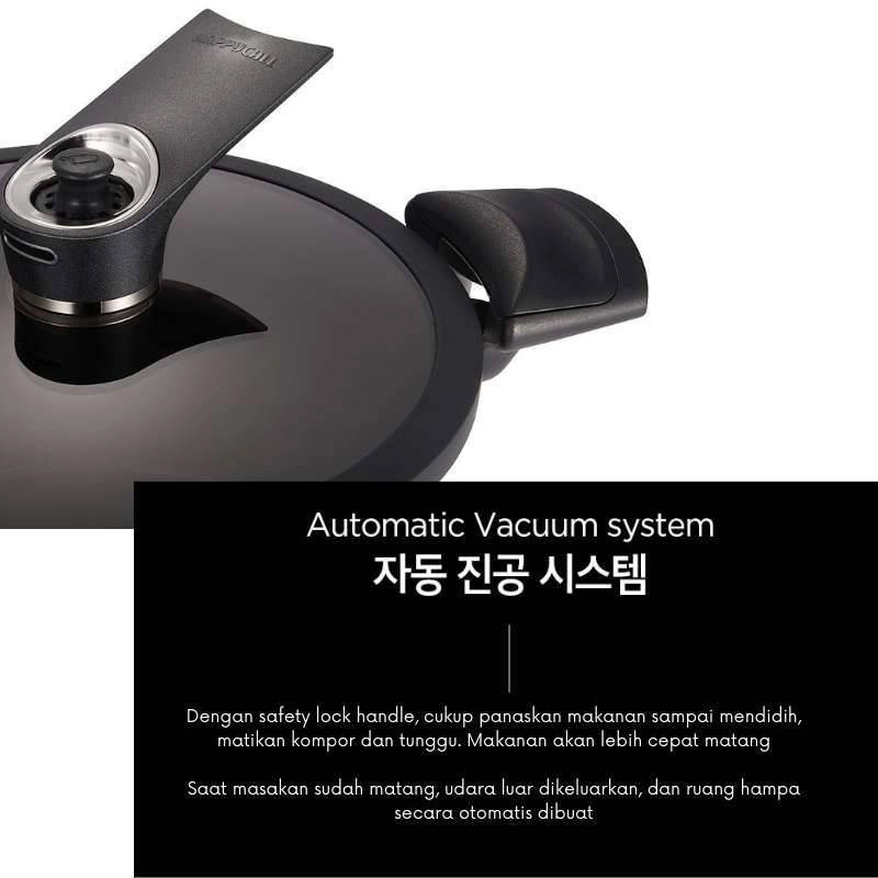 Product image HAPPYCALL VACUUM POT ZIN IH 28CM HIGH 3003-1299 all variant all variant