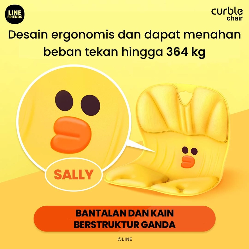 Product image Curble Chair LINE&FRIENDS Series - Sally (LIMITED EDITION) all variant all variant