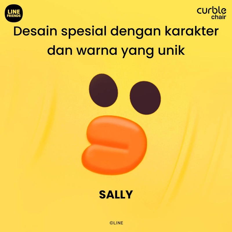 Product image Curble Chair LINE&FRIENDS Series - Sally (LIMITED EDITION) all variant all variant