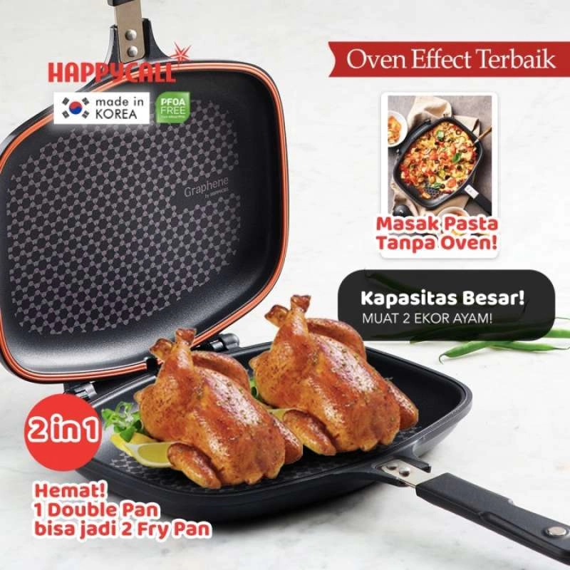 Product image HC SYNCHRO IH DOUBLE PAN JUMBO GRILL SHINE BLACK 3002-0127 all variant all variant