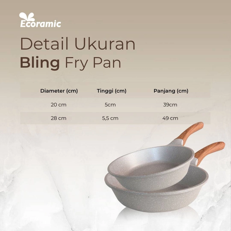 Product image ECORAMIC BLING 28CM FRY PAN all variant all variant