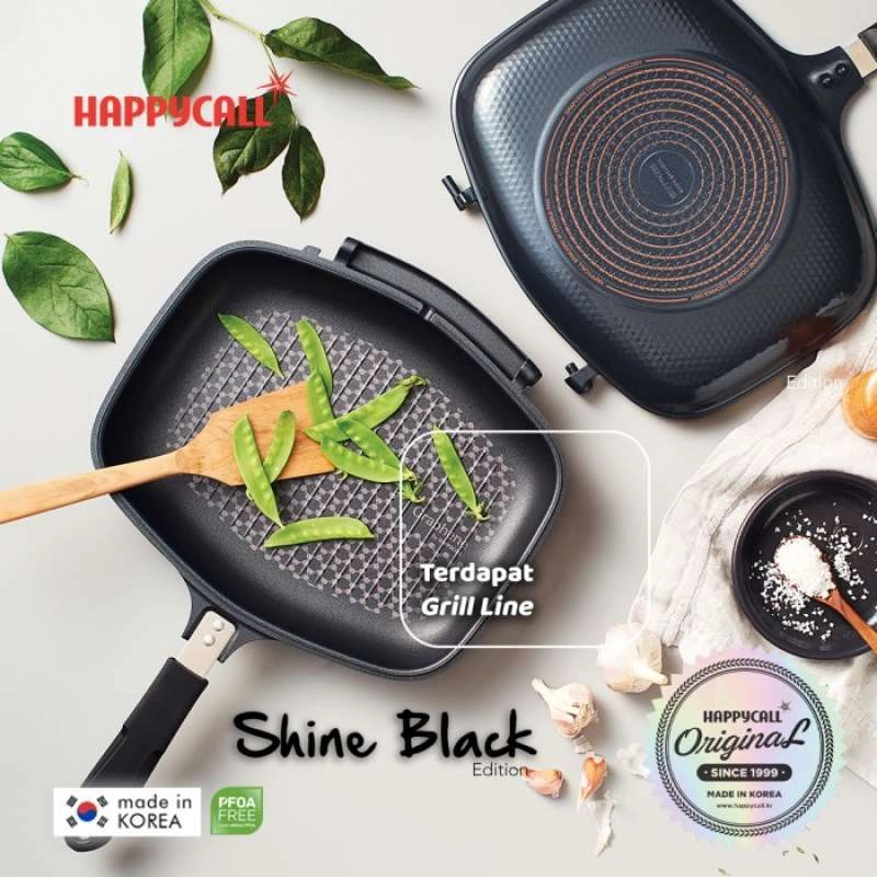 Product image HC SYNCHRO IH DOUBLE PAN JUMBO GRILL SHINE BLACK 3002-0127 all variant all variant