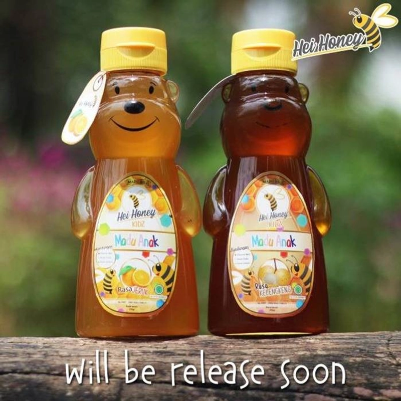 Product image Hei Honey - Madu Anak 250 gr Rasa Jeruk