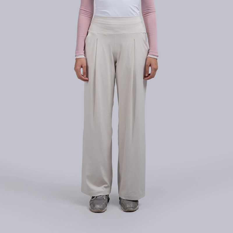 Product image D25101 HEIJI - CloudHold Wide Pants M Bene White