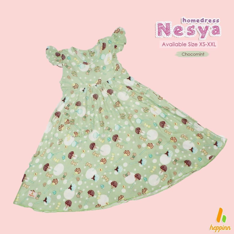 Product image Heppinn - Nesya Homedress S Avocado