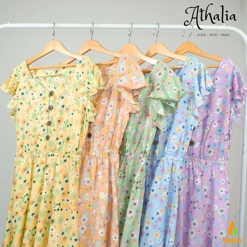 Product image Athalia Maxi Homedress L Avocado