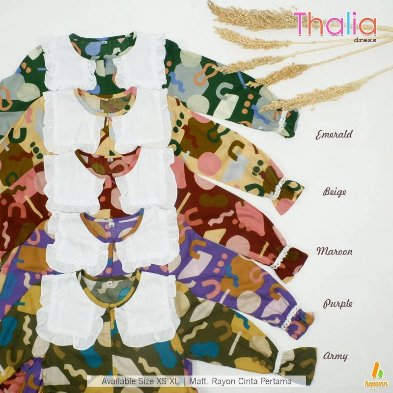 Product image Heppinn - Gamis Thalia Shape M ARMY
