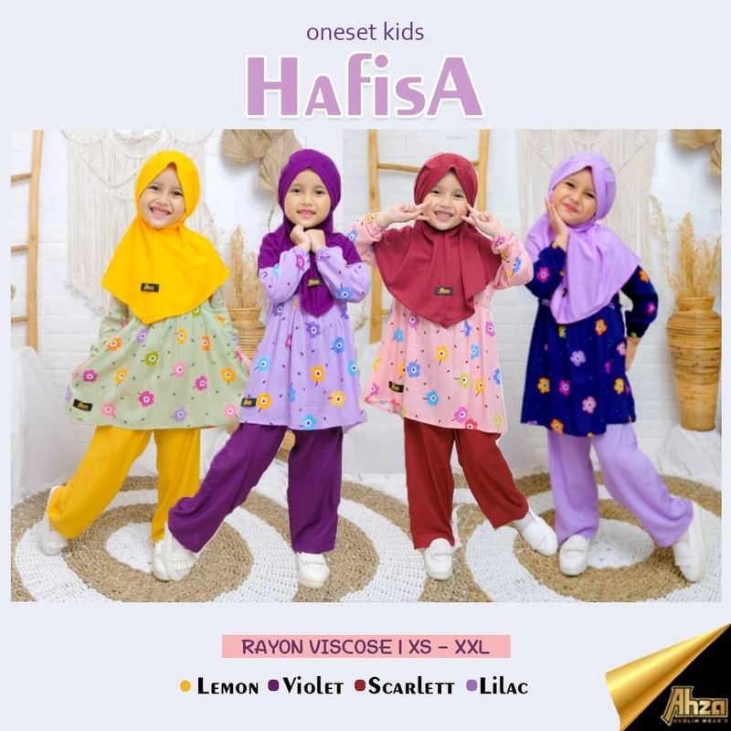 Product image Heppinn - Oneset Kids Hafisa XS LEMON