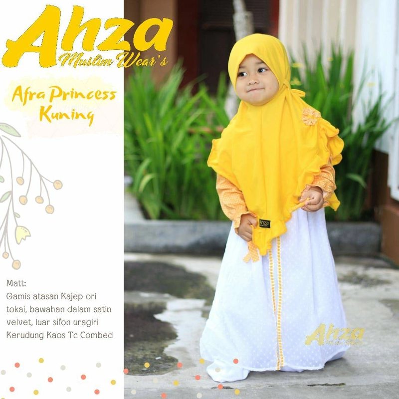 Product image Heppinn - Gamis Anak Afra XXL Kuning